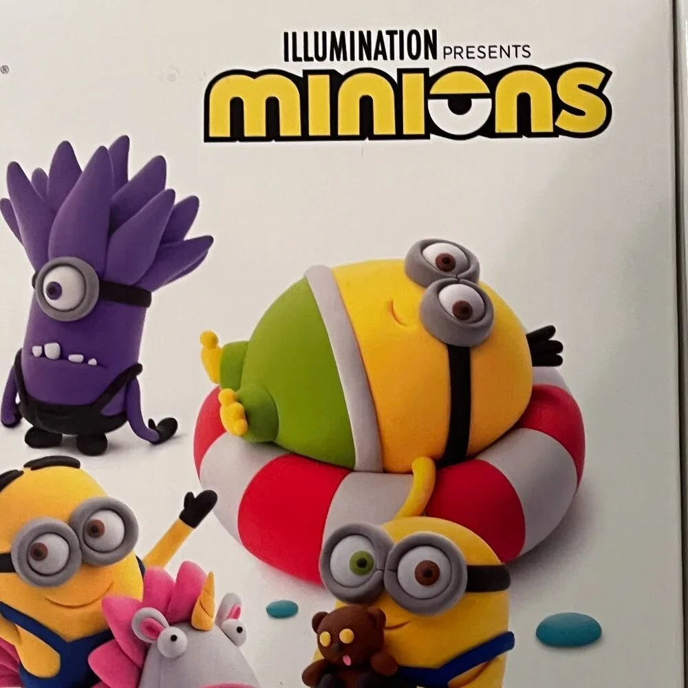 HEY CLAY Despicable Me Minions Air Dry Modeling Clay Set 15 Cans  & Tools 💗 NEW